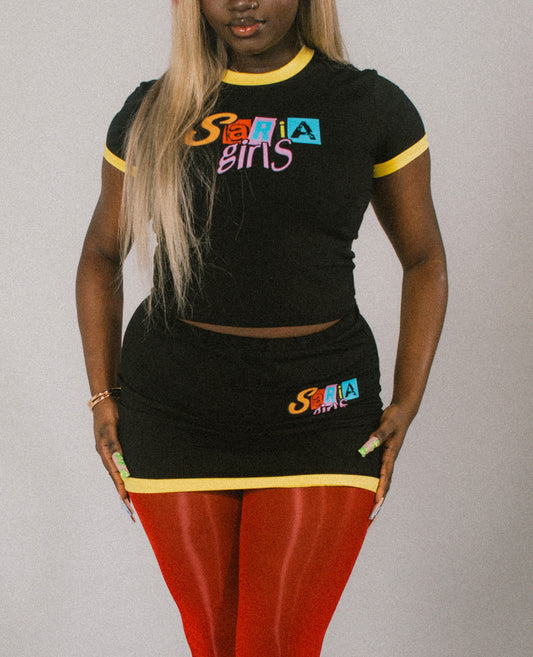 SARIA GIRLS MINI SKIRT
