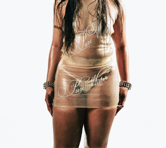 THE PURE WATER LATEX MINI SKIRT (PRE-ORDER)