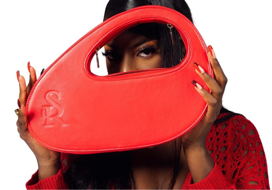 RED LUGHIAN LEATHER BAG